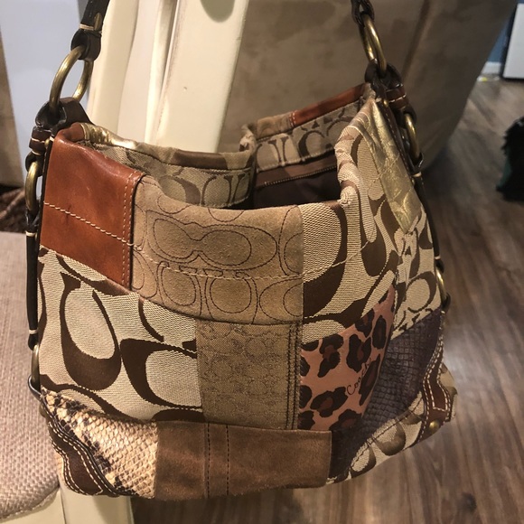 Coach Handbags - COACH Patchwork Leather Purse